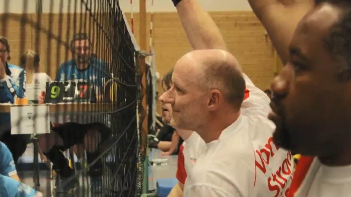 19 Sitzvolleyball Turnier sechster Platz Anpfiff ins Leben